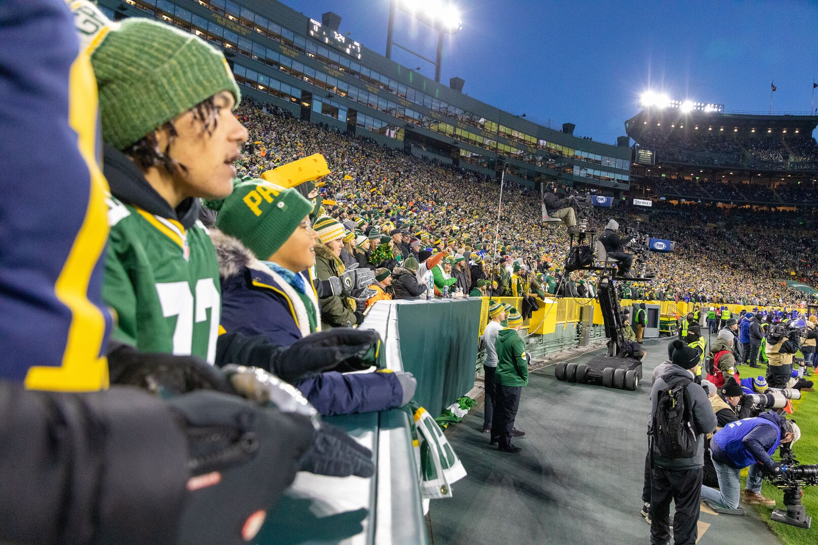 Packers vs Kansas City Fan Experiences